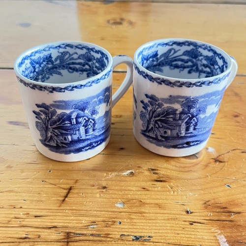 Pair antique english porcelain - pair,