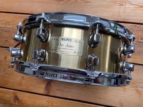 Mapex brass snare drum pro - brass,