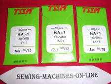30 SEWING MACHINE NEEDLES