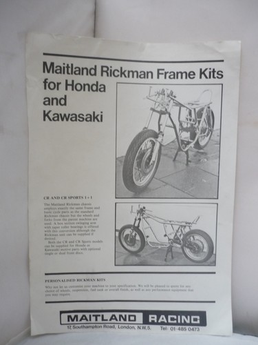 Maitland rickman frame kits - maitland,