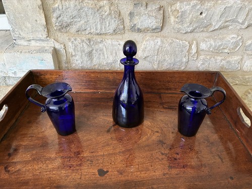 Bristol glass decanter and - bristol,