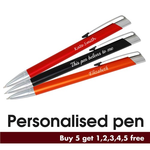 Personalised metal pen