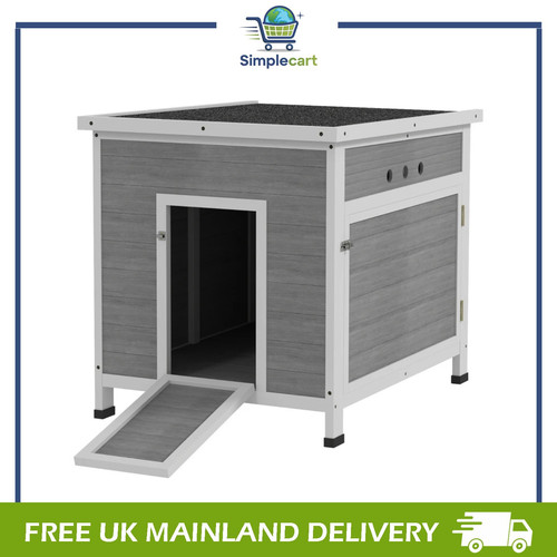 Wooden duck house - wooden, poultry
