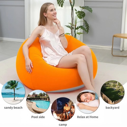 Large slouchy inflatable sofa - slouchy,