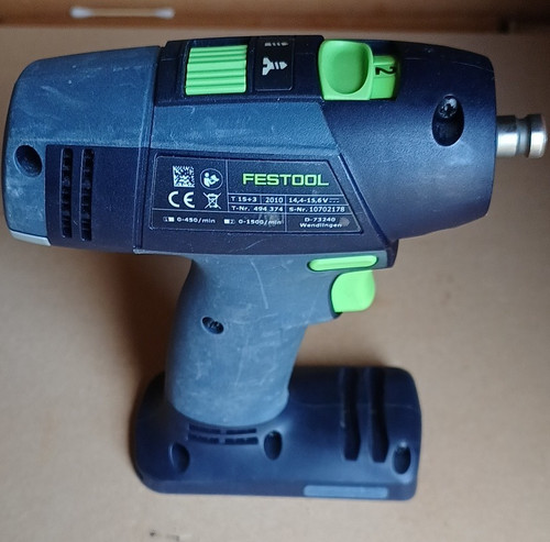 Festool 15 6v brushless - 15+3,