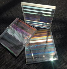 6pcs Defective Optical Glass Prism Science Physics Research Decoration Lens