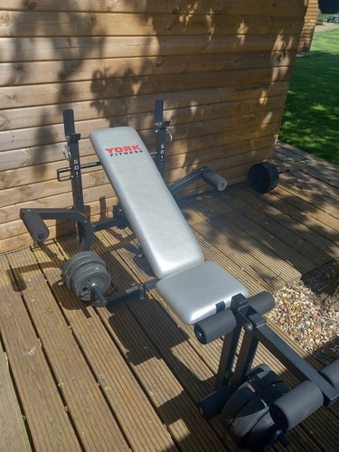 York b501 folding barbell - b501,