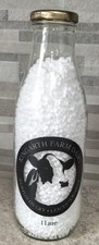Kingarth Farm Burton Overy Leicestershire 1Litre Milk Bottle