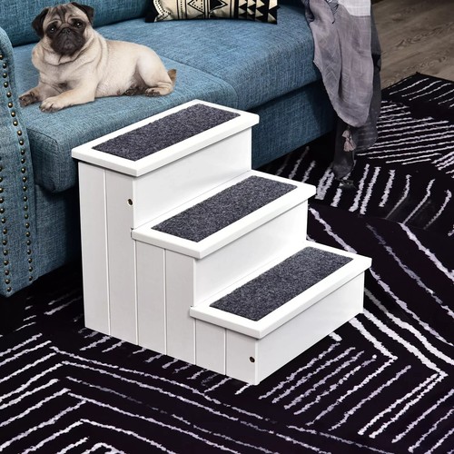 Step wooden dog steps pet - wooden,