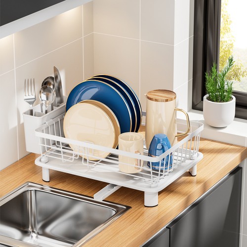 Kitchen sink dish drainer - kitchen, rack