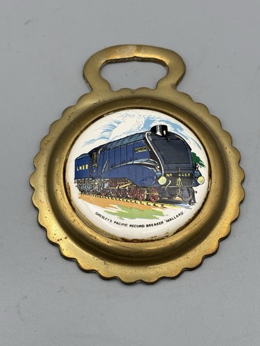 Vintage horse brass with - vintage,