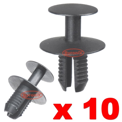 Mini grille clips top bumper - grille,