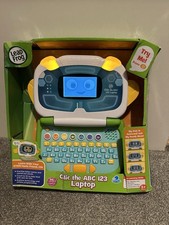 LeapFrog Clic ABC 123 Kids Learning Laptop Educational Toy New Box Slight Damage