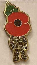 SOLDIER  POPP.Y ENAMEL LAPEL