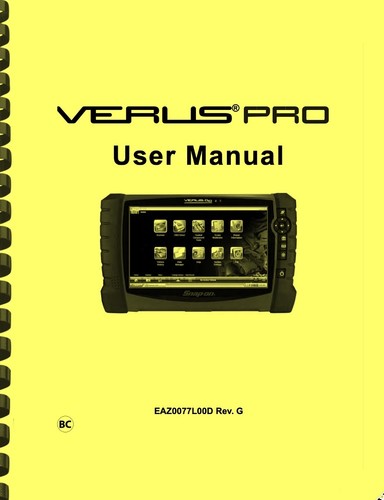 Snap verus pro - snap-on, user