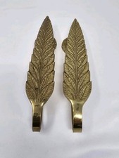 Pair of Brass Curtain Tie
