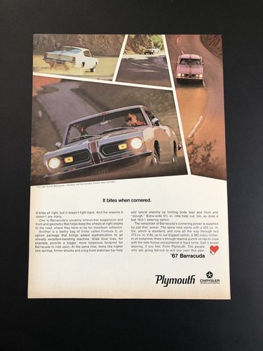 1967 plymouth barracuda - plymouth,