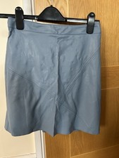 Ladies Zara Basic Blue Leather