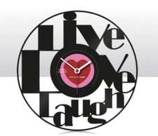 LIVE LOVE LAUGH PLASTIC VINYL