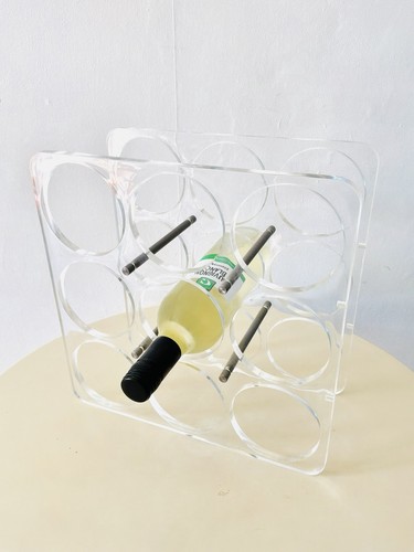 Vintage 80s 90s - acrylic, wine