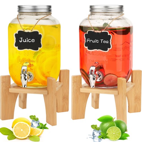 Glass drink dispenser - x, 4l