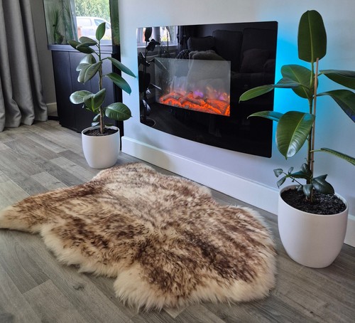 Real sheepskin rug - sheepskin,