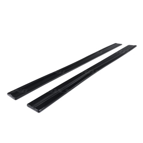 Gloss black side skirts - gloss,