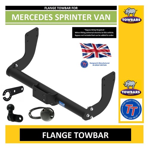 Flange towbar for mercedes - flange,
