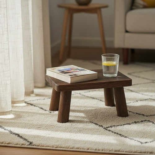 Solid wood step - solid, foot