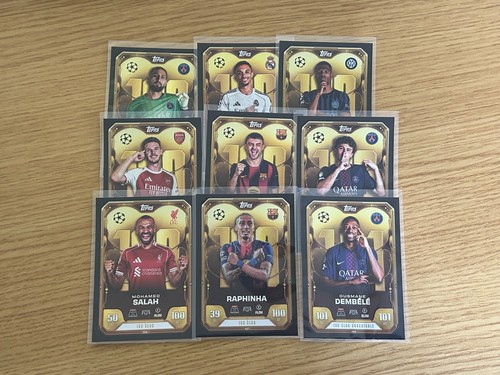 Soccer topps match - match, 25/26