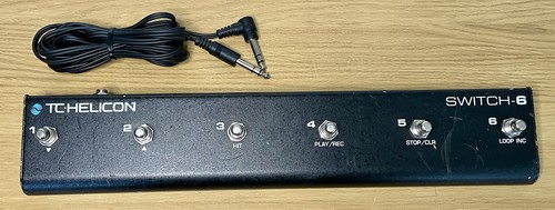 Helicon switch footswitch - tc-helicon, switch-6