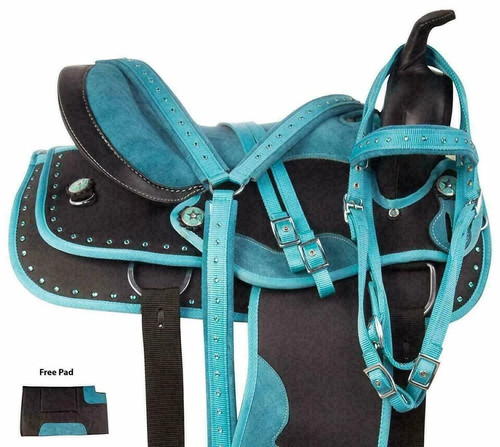 Western barrel racing horse - western,