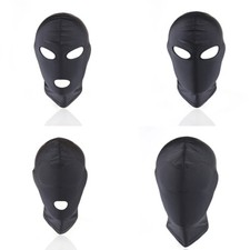 Open Mouth Eyes Hood Gimp Face