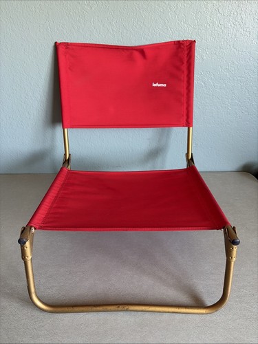 Vintage red lafuma folding - red,