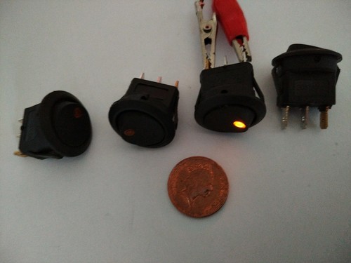 12v led yellow dot - 12v,