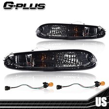 2PCS Smoked Lens Front Bumper Turn Signal Lights Fits 1990-1997 Mazda MX-5 Miata