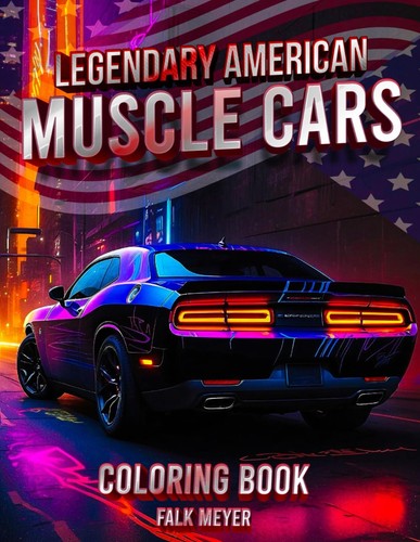 Legendary american muscle cars - american,