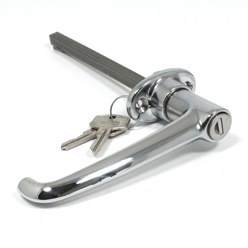 Locking exterior door handle