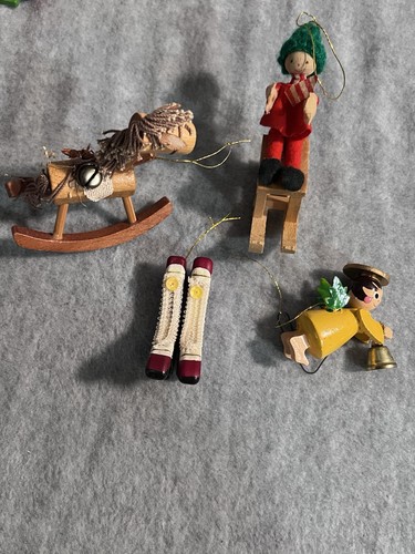 Vintage wooden christmas - vintage,