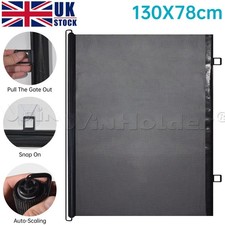 Retractable Pet Dog Gate Safety Guard Folding Baby Toddler Stair Gates Isolation