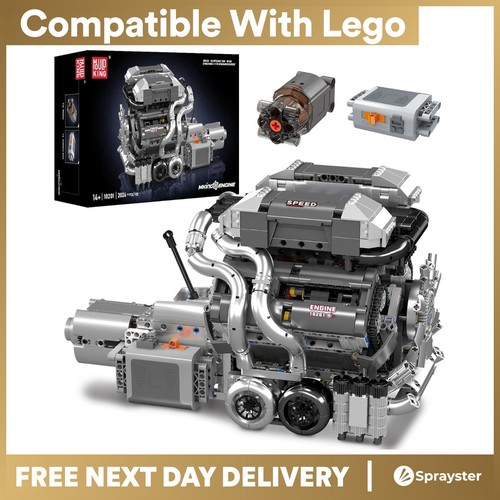 Mould king 10201 w16 engine - 10201,