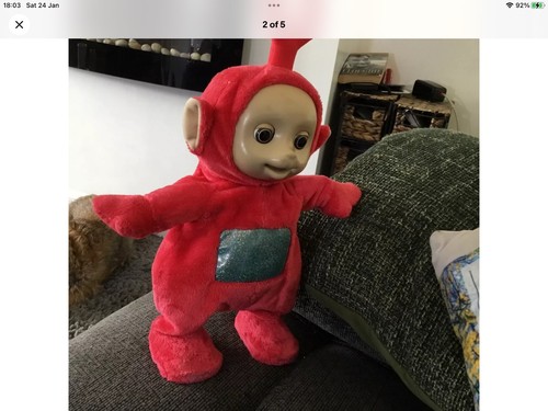 Tomy teletubbies 1996 - teletubbies, tv
