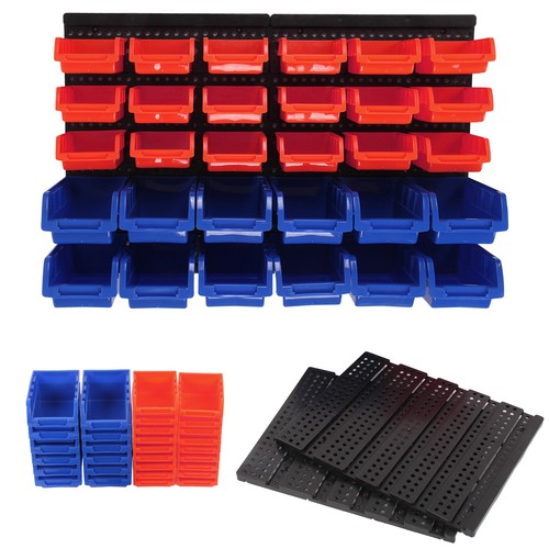 Plastic bins wall mounted - 30,