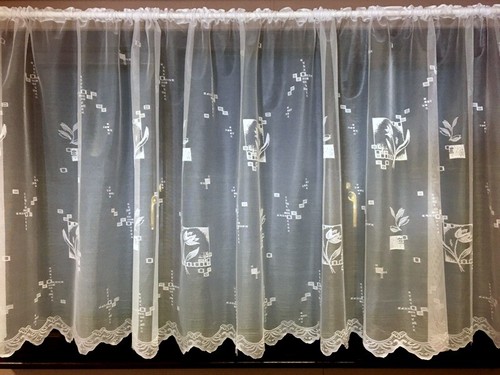 Jardiniere net curtains lace - net,