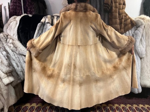 Sable fur coat - sable,