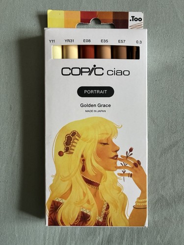 Copic ciao marker portrait - ciao,