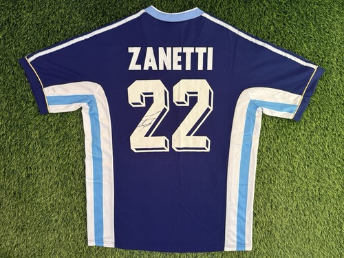 Genuine javier zanetti signed - javier,