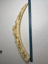 Vintage Ivory-Colored Resin