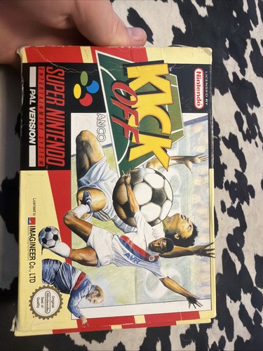 Super nintendo snes kick off - snes,