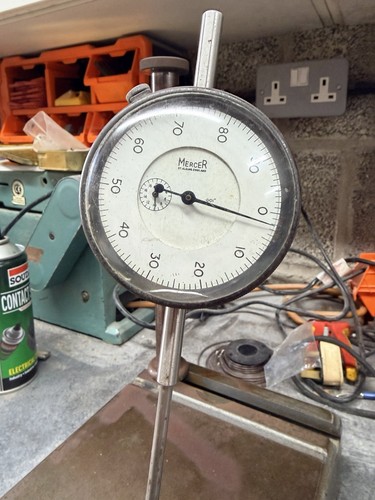 Mercer surface gauge dial - surface,